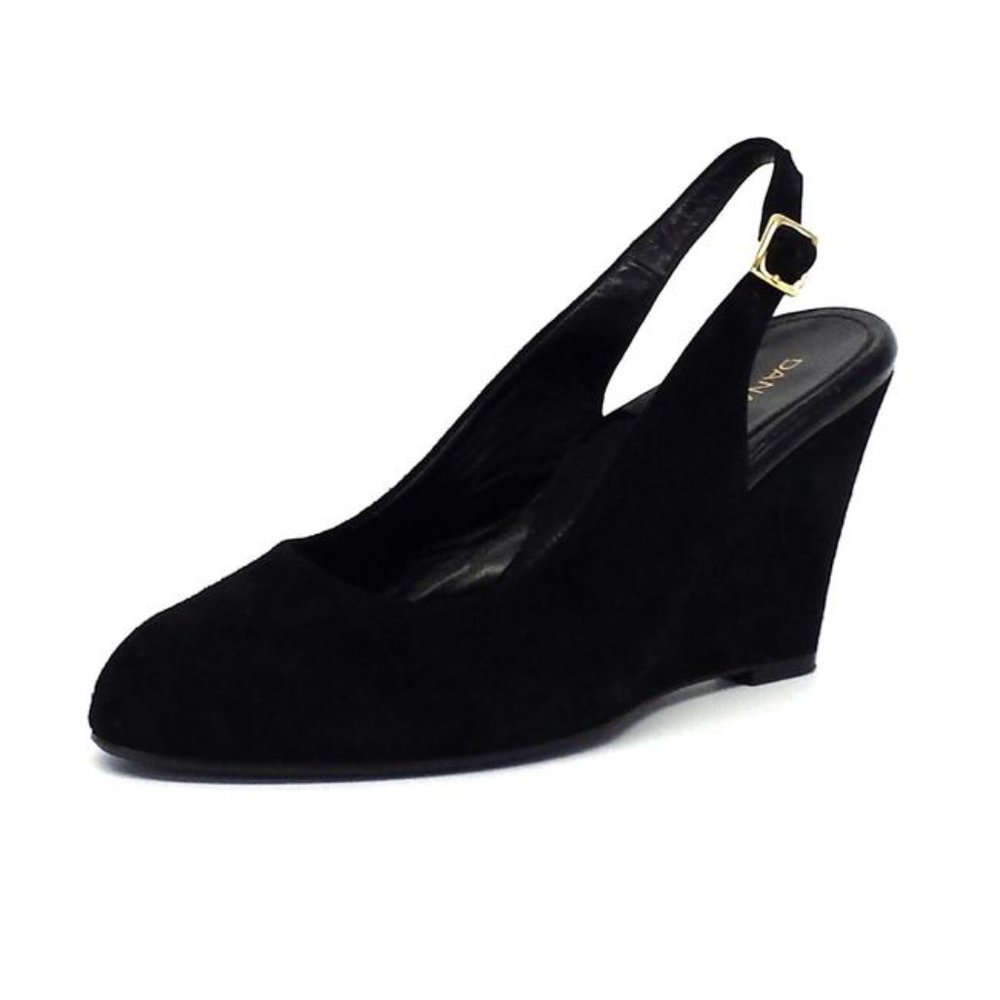DANA DAVIS 'Cervinia' Slingback Wedge Heels